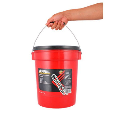 Cadena galvanizada en cubeta 3/8