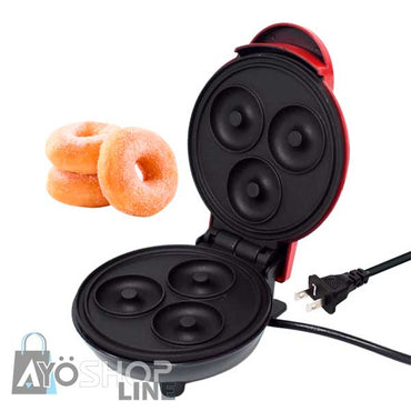 Mini Máquina para Hacer Donas de 3 Moldes