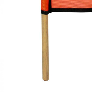 Bandera naranja con reflejante