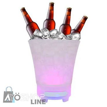 Hielera y Bocina Bluetooth Luz LED Sonido Hi-Fi