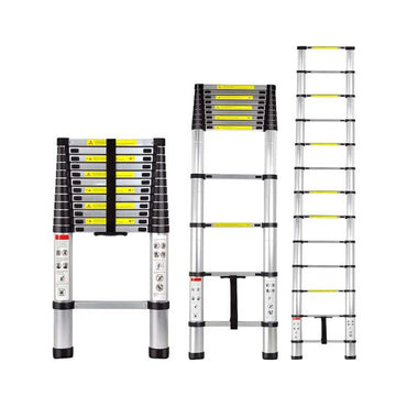 Escalera telescópica de aluminio de 5 Metros multiusos