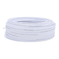 Cable de cobre tipo THW-2-LS/THHW-LS calibre 12 blanco con 100 metros 1100124 ARGOS