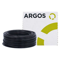 Cable de cobre tipo THW-2-LS/THHW-LS calibre 12 negro con 100 metros 1100120 ARGOS