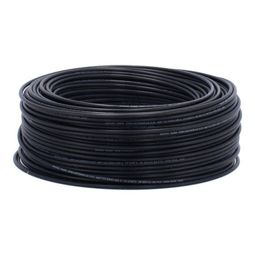 Cable de cobre tipo THW-2-LS/THHW-LS calibre 12 negro con 100 metros 1100120 ARGOS