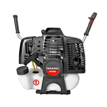 Desbrozadora con motor de gasolina