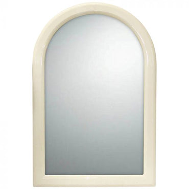 Espejo arco de plástico Beta hueso