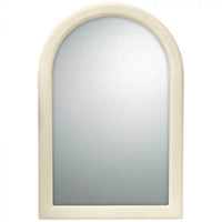 Espejo arco de plástico Beta hueso