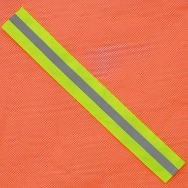 Bandera naranja con reflejante