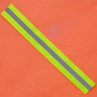 Bandera naranja con reflejante