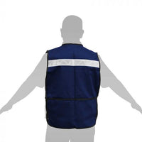 Chaleco para brigadista azul SE-RG-02 Derma Care