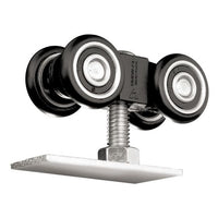 Herraje de correderas para dos hojas en sistema plegable DN-80 Ducasse