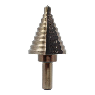 kit de 5 brocas escalonadas con estuche