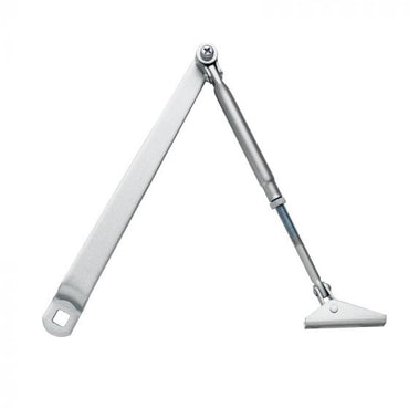 Cierrapuertas en aluminio natural