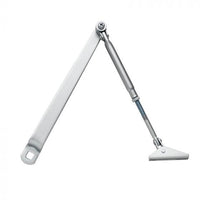 Cierrapuertas en aluminio natural