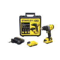 Taladro atornillador / percutor inalámbrico sin carbones SBD715C2K-B3 V20 Stanley